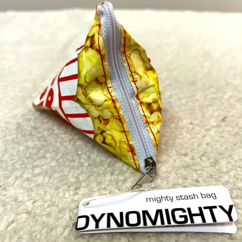 Dynomighty Popcorn Mighty Stash Pouch Bag Tyvek Water/Tear Resistant
